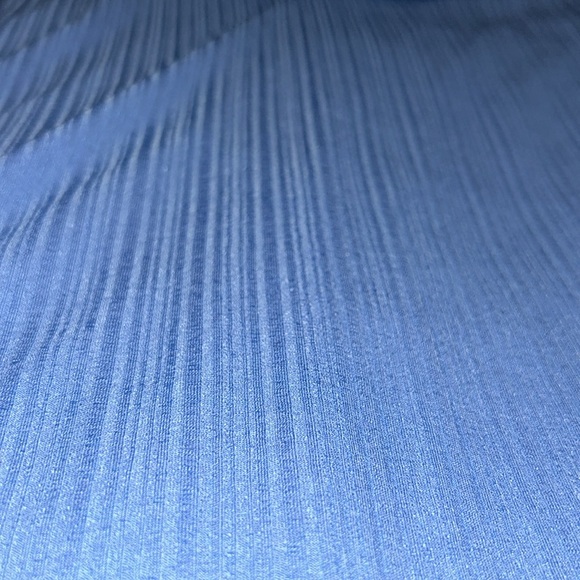 Blue stretchy sleeveless body suit - Picture 4 of 4